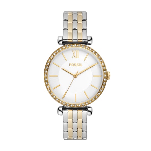 

TILLIE Three-Hand Two-Tone Stainless Steel Watch