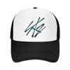 Unisex SKZ Logo Trucker Hat Fashion Mesh Baseball Caps Kpop Korean Music Hat Adjustable Racing Cap Summer