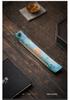 Guochao Antique-Style Ceramic Enamel Incense Holder Ornament for Home Cloisonné Sandalwood Incense Ceremony.