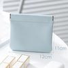 Compact PU Multipurpose Pouch: Lipstick, Coins, Jewelry, Earphones Storage.
