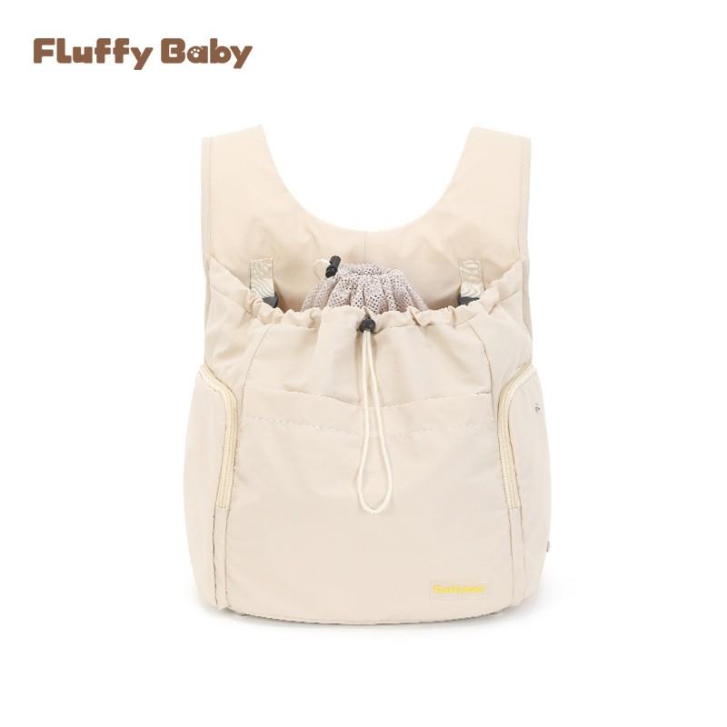 Portable Pet Carrier Backpack Cats Small Dogs Up To 3kg - Breathable Nylon Chest Harness Bag Olive Green / Beige Navy