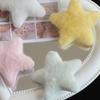 2 Pcs Bride Furry Hair Clip Sweet Girls Star Hairpin Women Girls Kids Headress