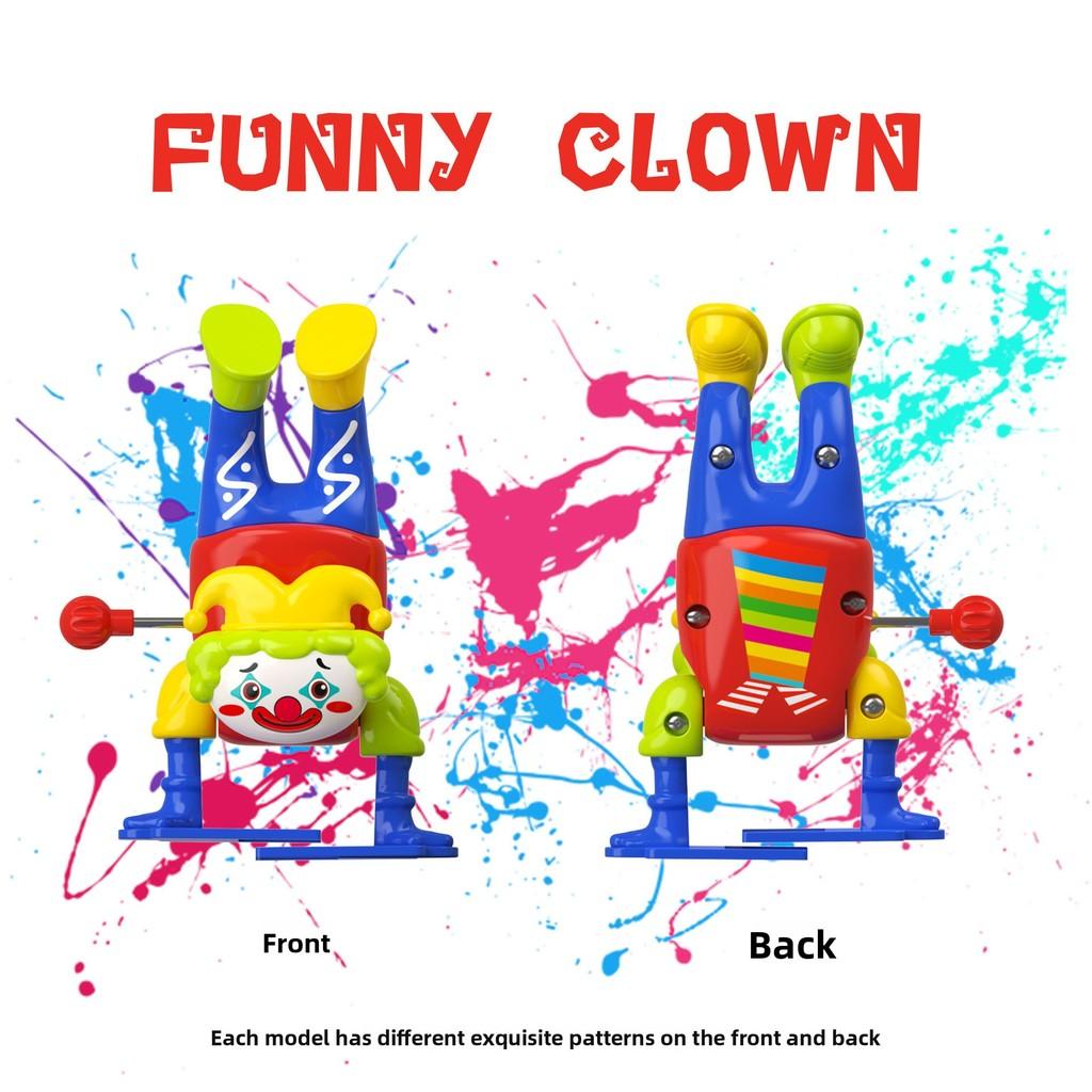 Mechanical Puzzle Kids Clown Wind Up Toy For Developing Skills And Learning