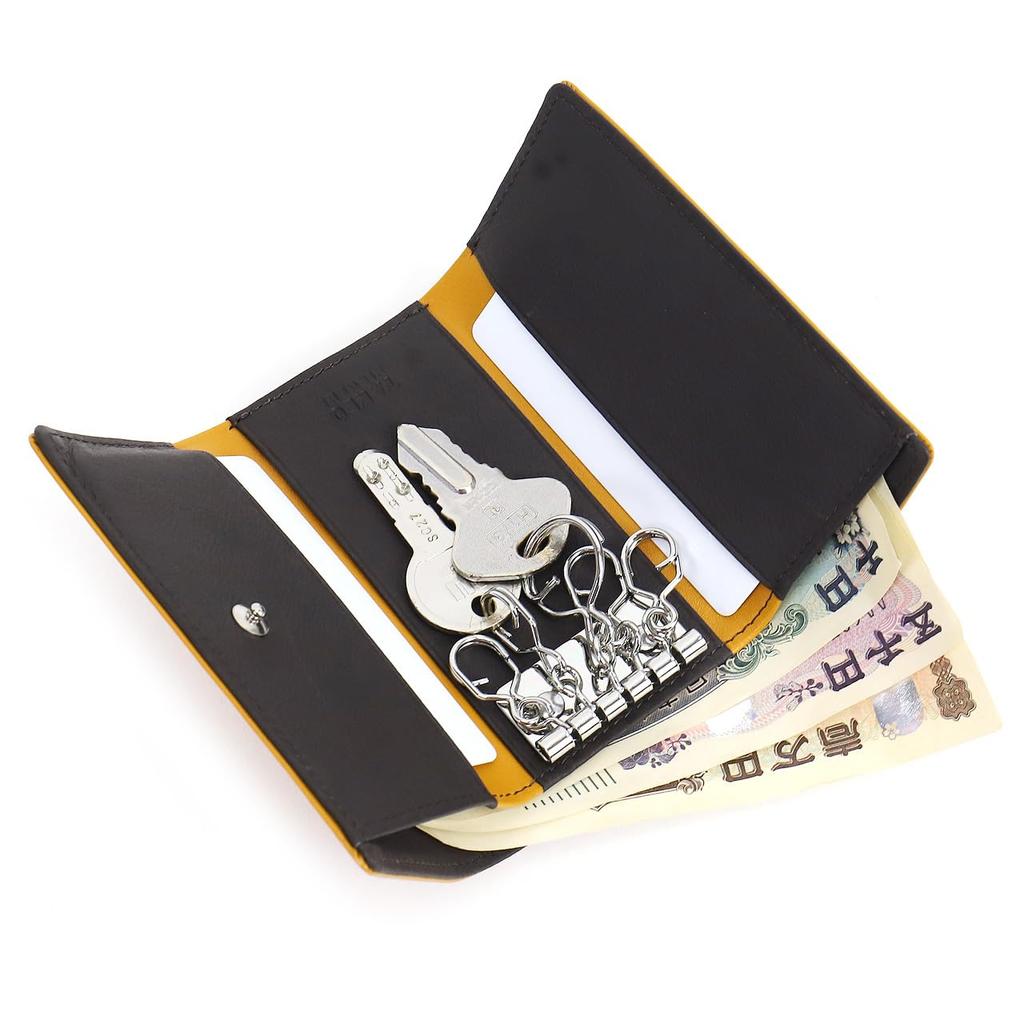Pietro Accessories Key Case with Coin Purse Leather Black [TAKEO KIKUCHI] No.785612