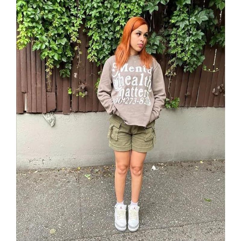 Autumn Winter Street Style Hip Hop Letter Printing Hoodies Women Loose Casual Pullover Hooded Sweatshirt Top