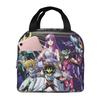 Custom Saint Seiyas Insulated Lunch Bag for Women Men Leakproof Anime Thermal Cooler Lunch Tote Beach Camping Travel