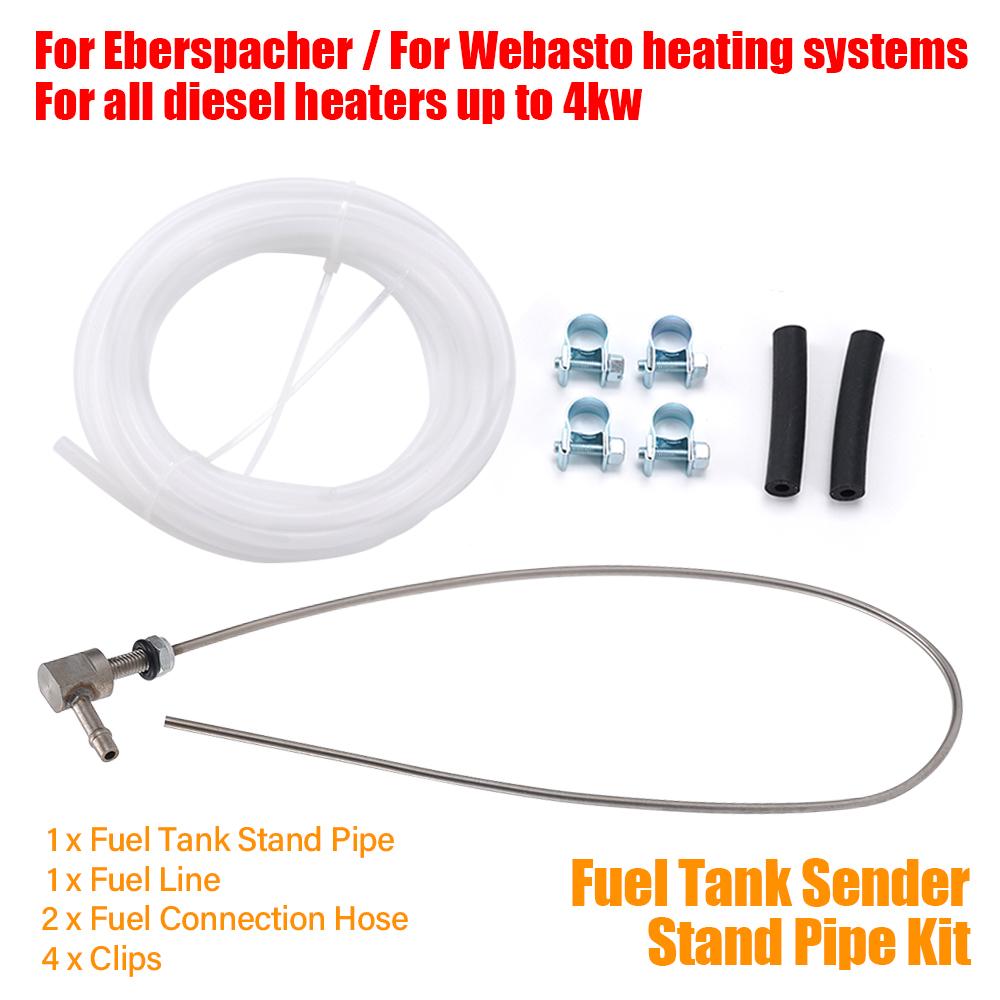 Fuel Tank Transmitter Bracket Pipe Picking Clamp Kit For All Diesel Heater Up To 4kw For Eberspacher/Webasto Heating Systems