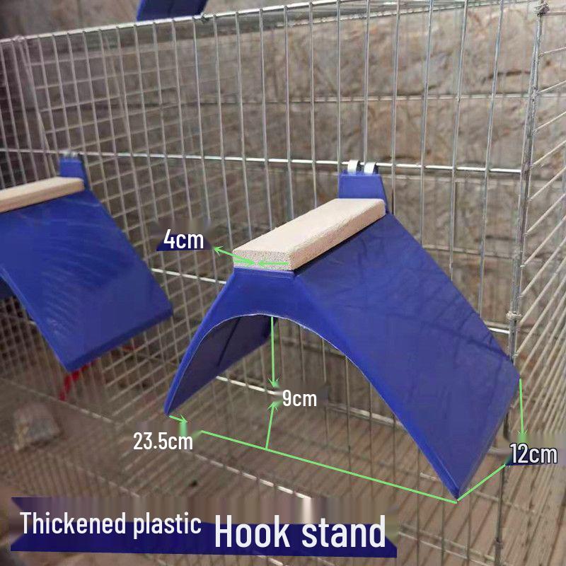 

Pigeon Resting Perch - Solid Wood & Plastic Racing Gear