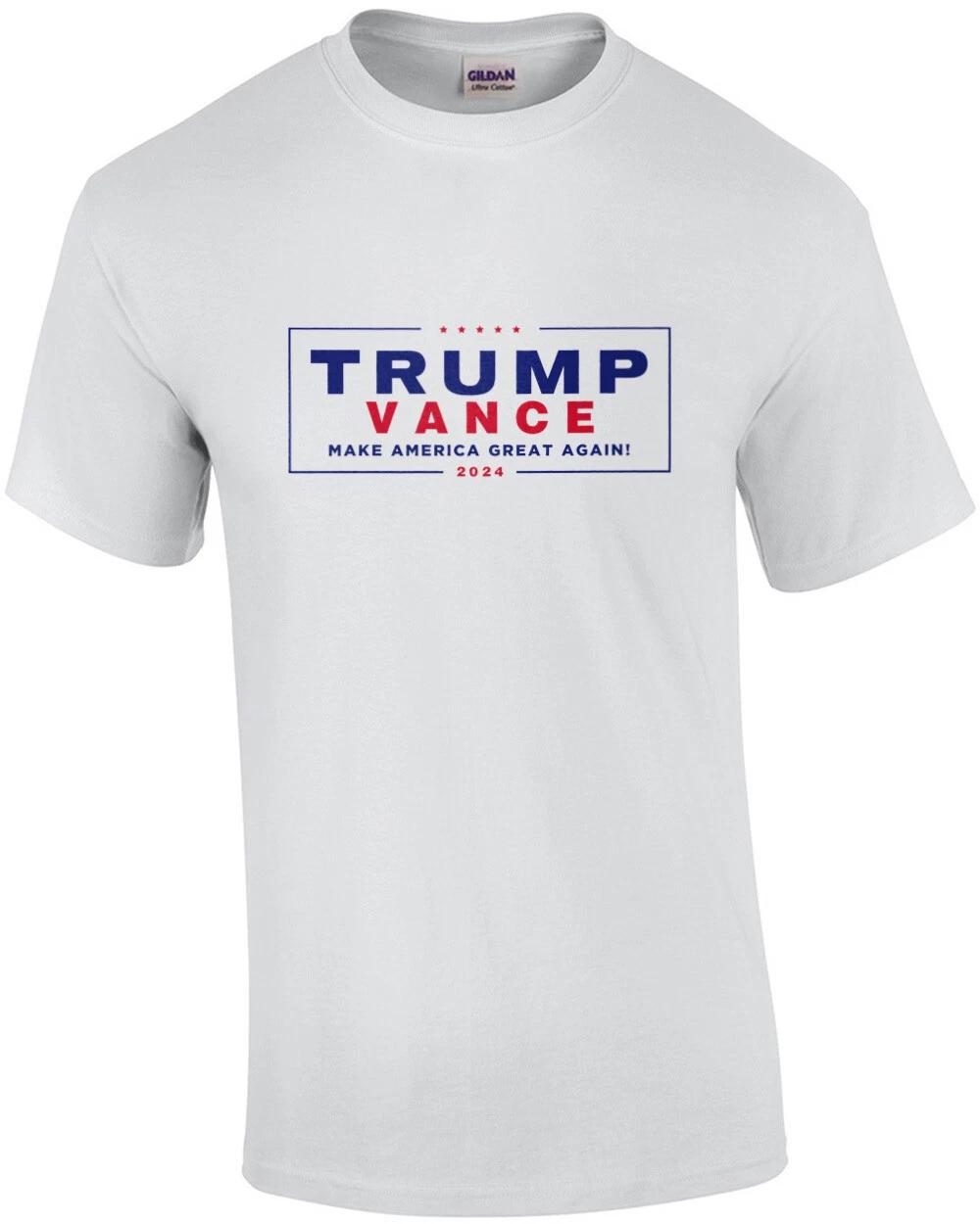 Trump Vance 2024 - Donald & JD For President Election T-Shirt S