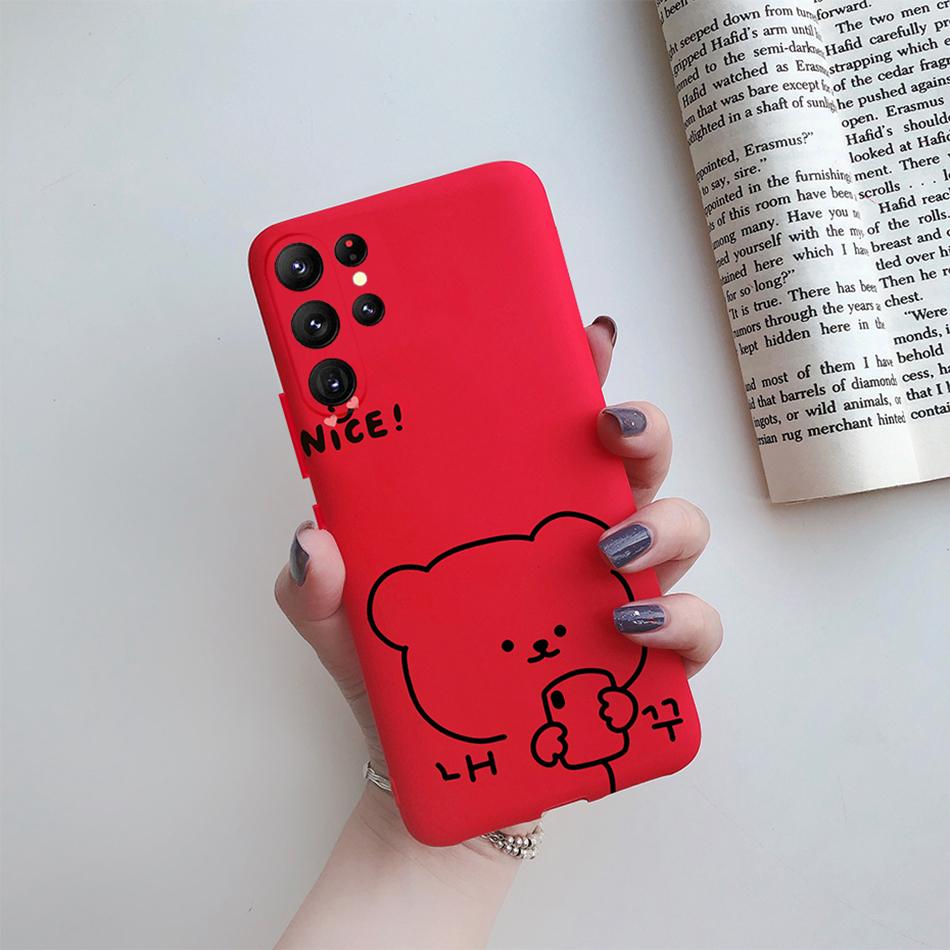 For Samsung S23 Ultra Case S23 Plus Cute Cactus Back Cover Silicone Phone Case For Samsung Galaxy S23 Ultra S 23 Plus Soft Cases