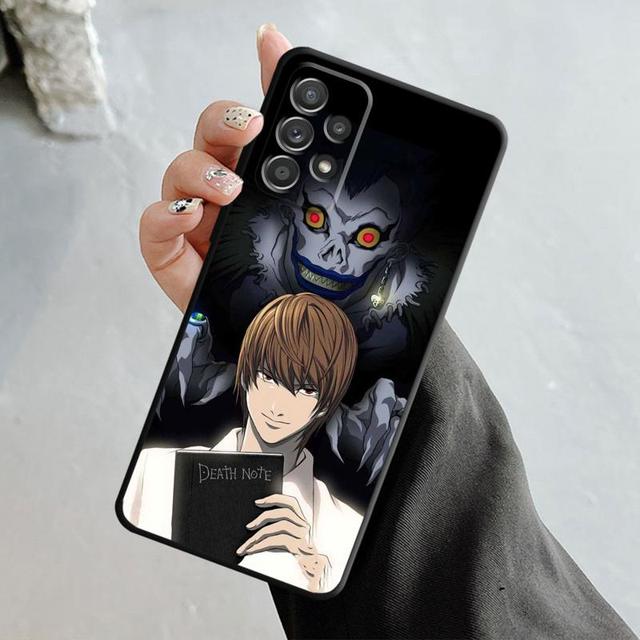 Anime Death Note L Licht Fall für Samsung Galaxy A14 A73 A53 A71 A51 A31 A33 A22 A12 A21s A13 a32 A52s A72 A52 A23