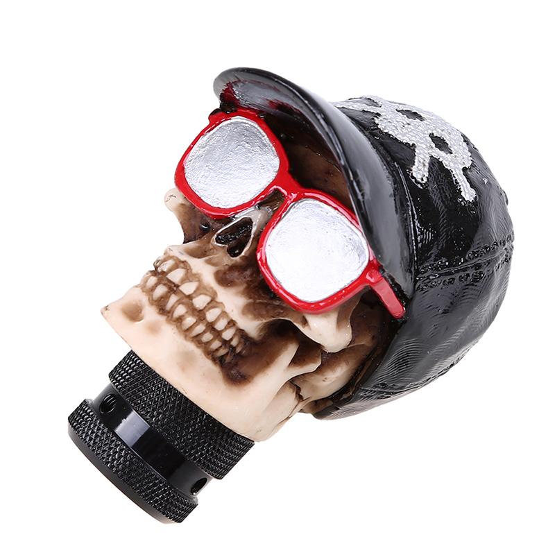 Universal Manual Baseball Cap K Type Car Gear Shift Knob Auto Shifter Lever Handlel Head