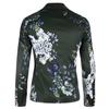 Men's Stylish Casual Print  Business Wedding Party Outwear Coat Suit Tops