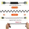 Quality 8K HDMIsto Mini HDMIs Cord with Ergonomic Design for Easy Plugging&Unplugging Ensures Stable Signal Transmission