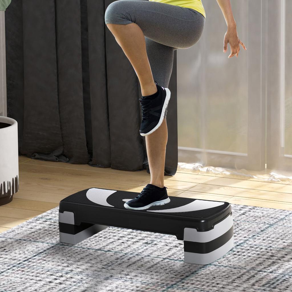 3 Level Aerobic Stepper Step Adjustable Block Board Training Yoga Fitness