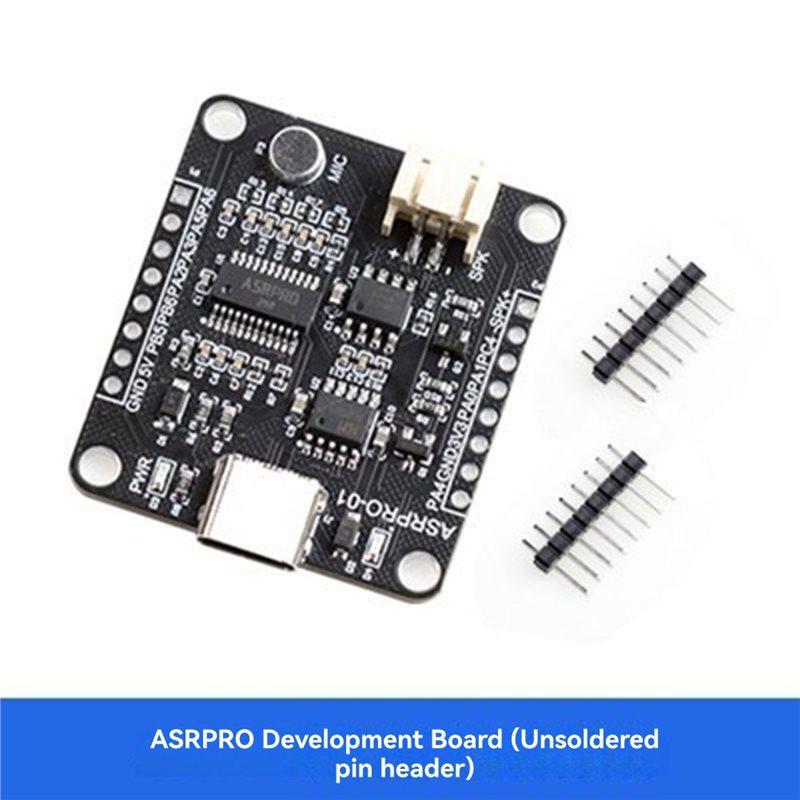 ASR-PRO Development Board Pin Headers Not Soldered AI Offline Speech Recognition Control Module