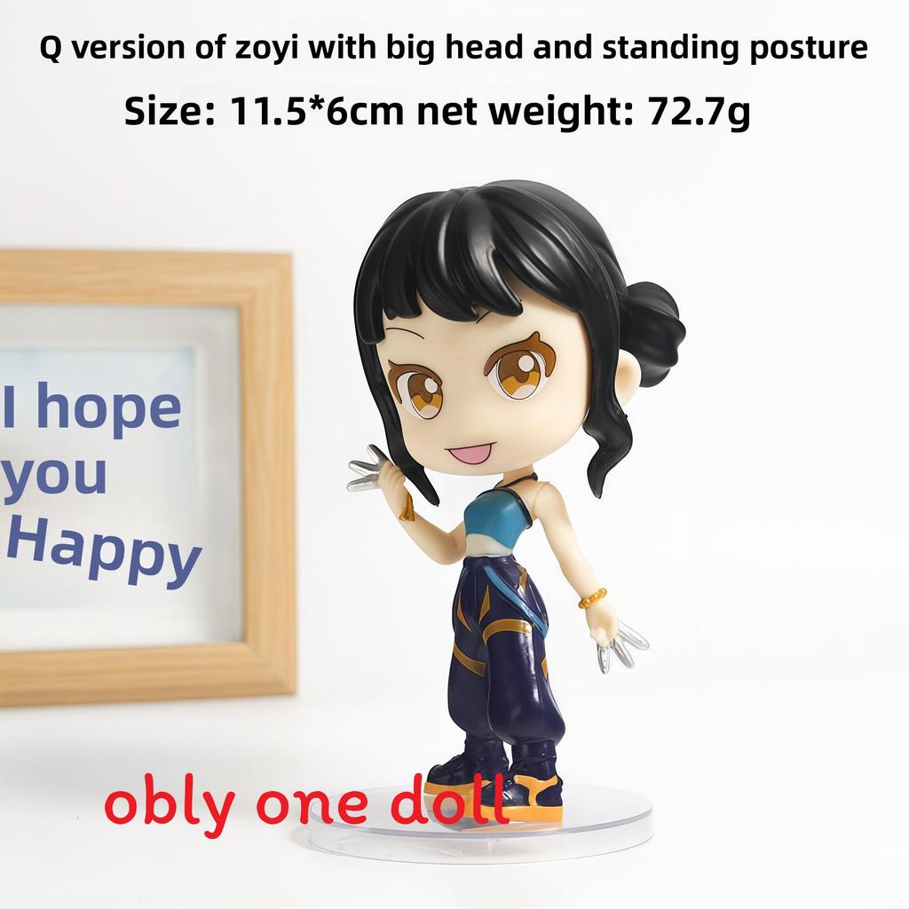 Figura de PVC de Chica Cazadora de Demonios Kpop con Diseño Coleccionable para Fans