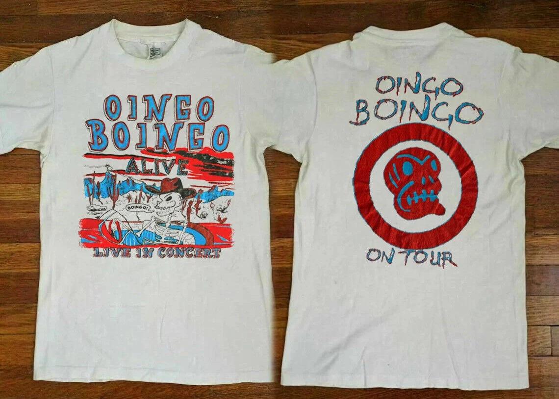 Vintage Oingo Boingo Live in Concert 80 s Unisex T-Shirt 2XL