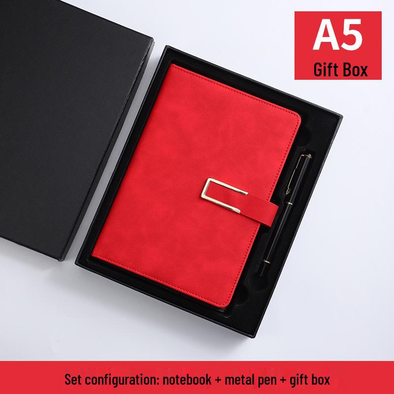 A5 Portable Business & Student Meeting Notebook Gift Set