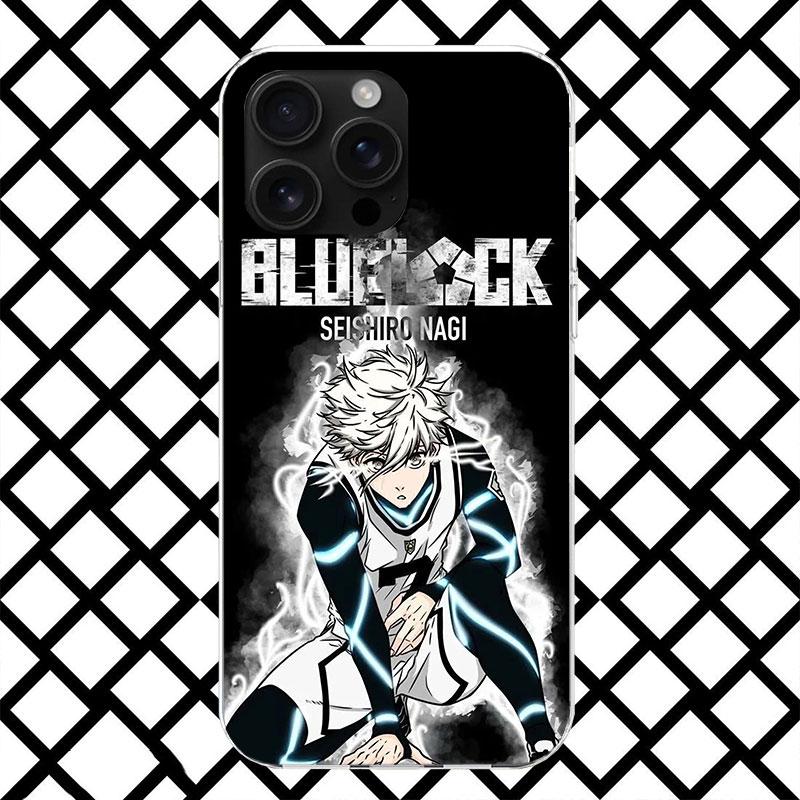 Custodia per Telefono Blue Lock Nagi Seishiro per iPhone 17 Air 16 16E 15 14 Plus 13 Mini 12 11 Pro Max 7 8 + SE 2020 Copertura Morbida Fundas 17