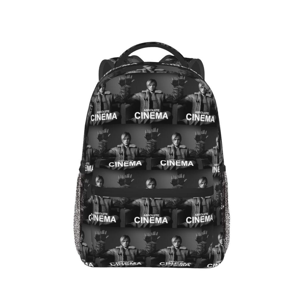 Absolute Cinema Funny Meme Backpack Student Boys Girls BookBag Children School Bag Computer Shoulder Bags for Men Women