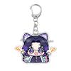 Cartoon Tsuyuri Kanawo Shinobu Excitement Fashion Anime Characters Acrylic Keychain Decor Charm Ornaments Car Key Ring Gifts Toy