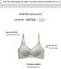 Plus Size Seamless Wire-Free Push-Up Bra with Adjustable Vest Style
