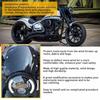 Motorcycle Headlight Windshield Windscreen Universal For 5-7'' Round Headlight A