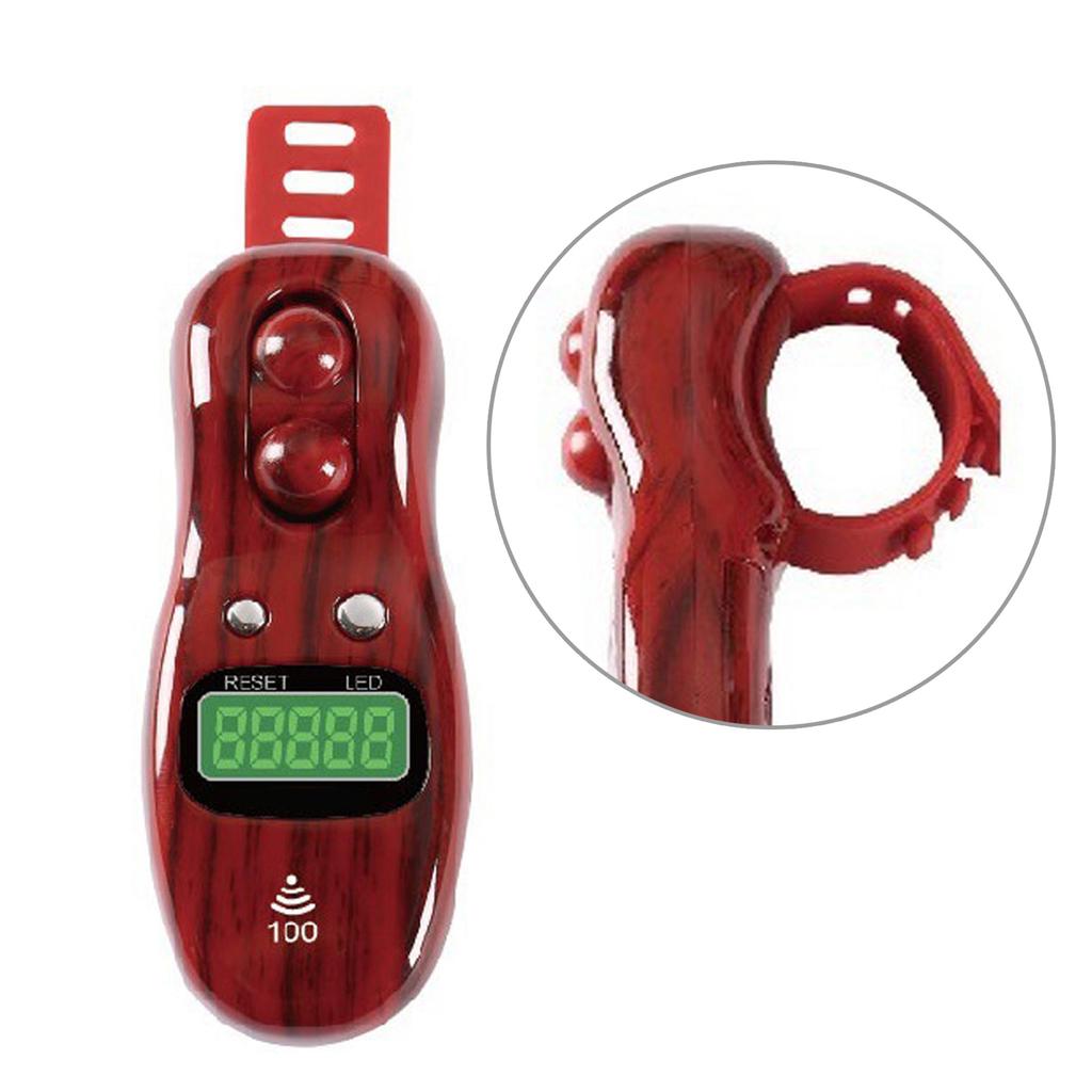 Digital LED Electronic Beads Tally Finger Counter Prayer Counters for Meditation Yoga Stress Relieve Tension Reset 3003s