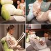 Four Season Universal Large Backrest Pregnant Women's Waist Relaxation Cushion Soft Waist Protection Pillows Soft and Comfortable Sofa Hug Pillow