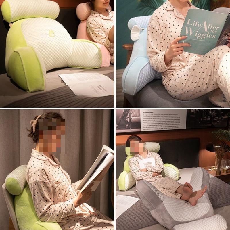 Four Season Universal Large Backrest Pregnant Women's Waist Relaxation Cushion Soft Waist Protection Pillows Soft and Comfortable Sofa Hug Pillow