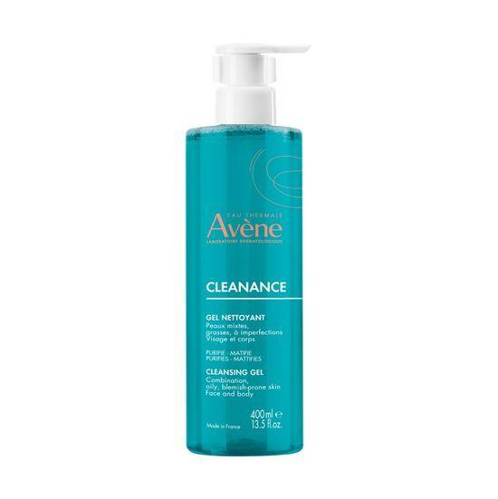 Avene Cleanance Cleansing Gel 400ml *Sebum Control *Mildly Acidic Cleanser *Cleansing Foam