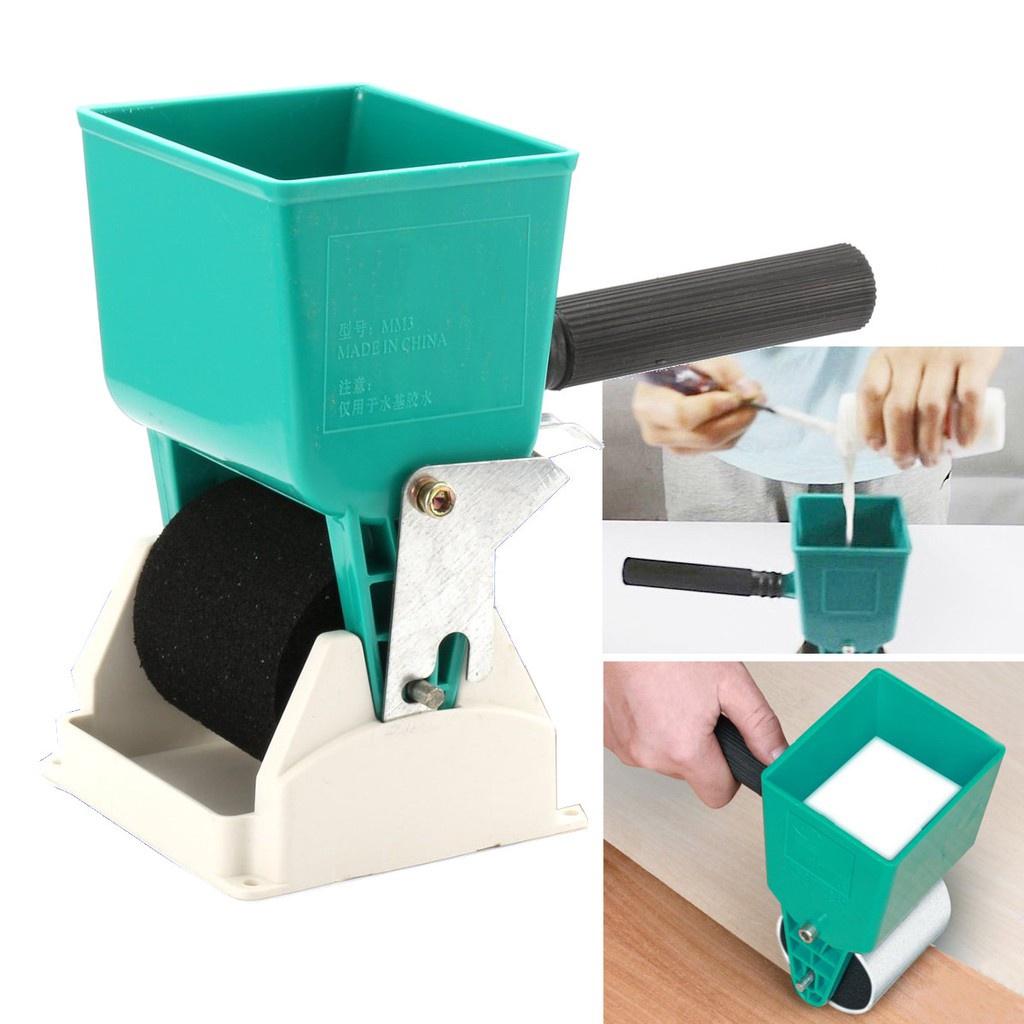 3 inch portable glue applicator professional coated glue roller Manual Gluer woodworking