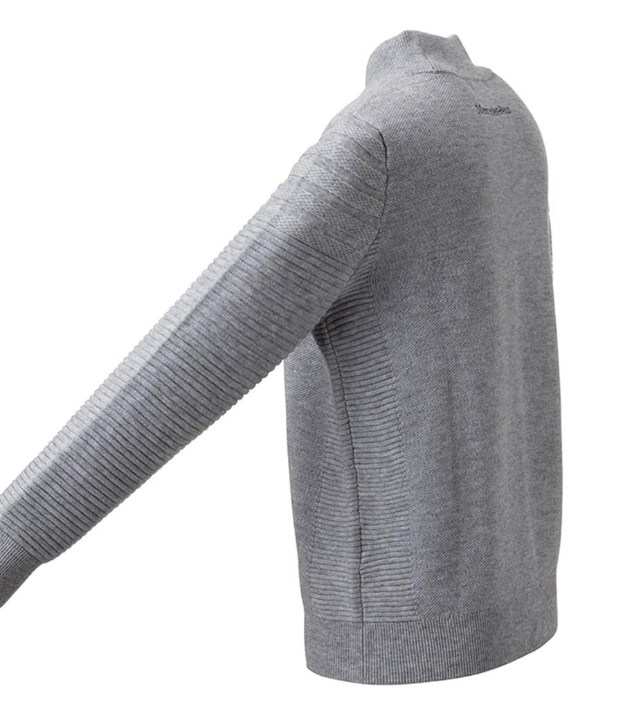 Genuine x Titleist Size M [Mercedes-Benz Collection] Mercedes-Benz Women's High-Neck Sweater, Gray,