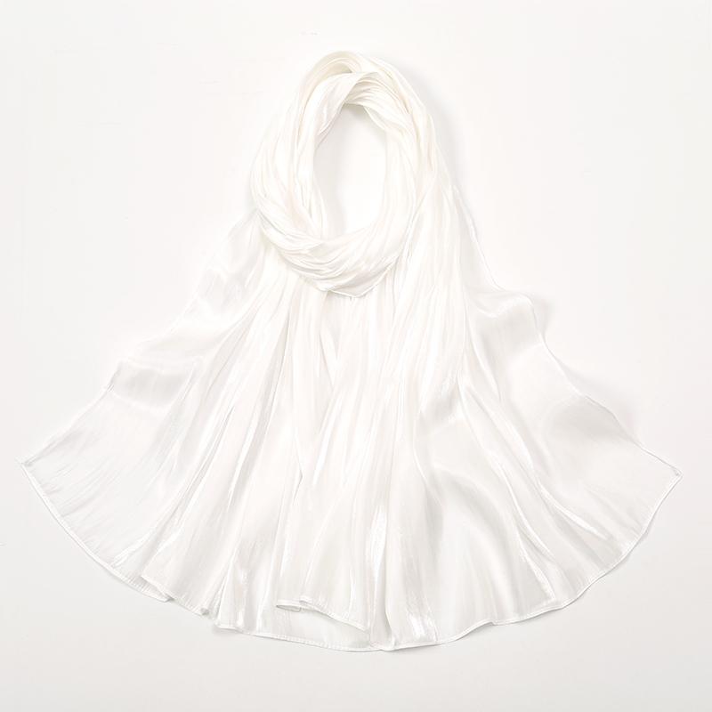 New Shimmer Silk Hijab Scarf For Women Muslim Shawl Abaya Silk Hijab Abaya Hijabs For Woman Jersey Head Wrap Scarf Islam Turban