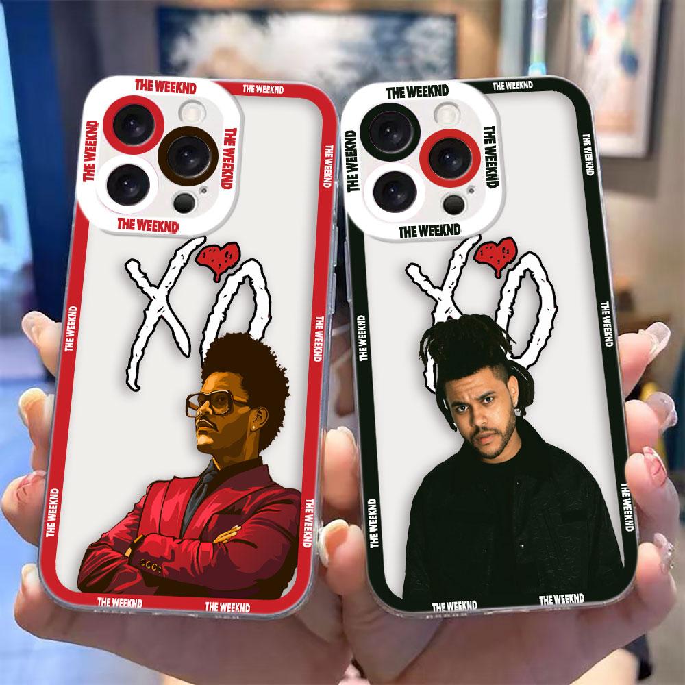 The W-Weeknd XO Poster Clear Phone Case For Samsung Galaxy S26 S25 S24 S23 S22 S21 S20 FE S10 PLUS S30 S11 S11E ULTRA EDGE Case