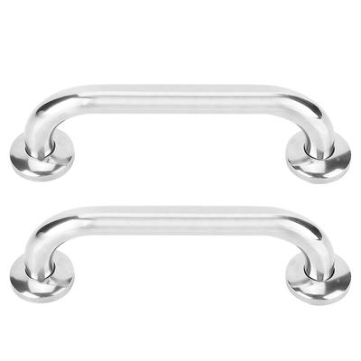 2pcs Cylinder Stainless Steel Pull Door Handle Room Door Knob Drawer Pulls