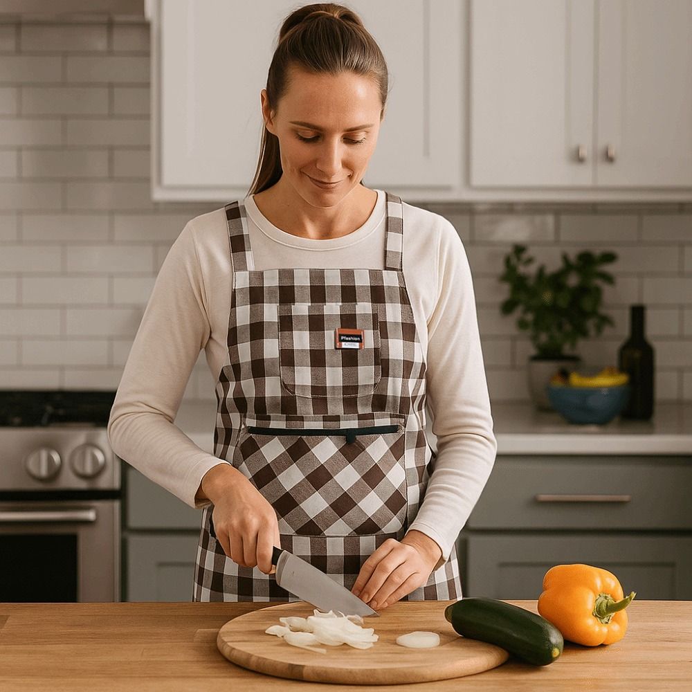 Cotton Cloth Kitchen Aprons Anti Dirty Cooking Aprons Chef Work Apron  Household Cleaning