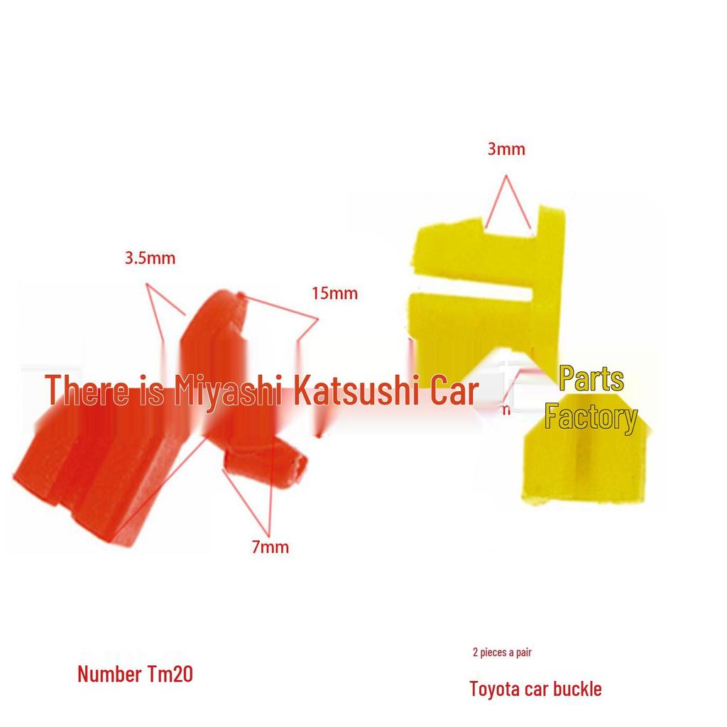 Universelle Autotürverkleidungsclips und Befestigungsschnallen für Innenverkleidung