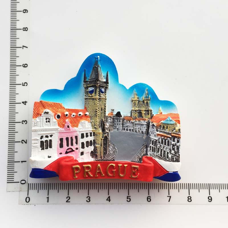 Prague Cultural Landscape Souvenir Magnet