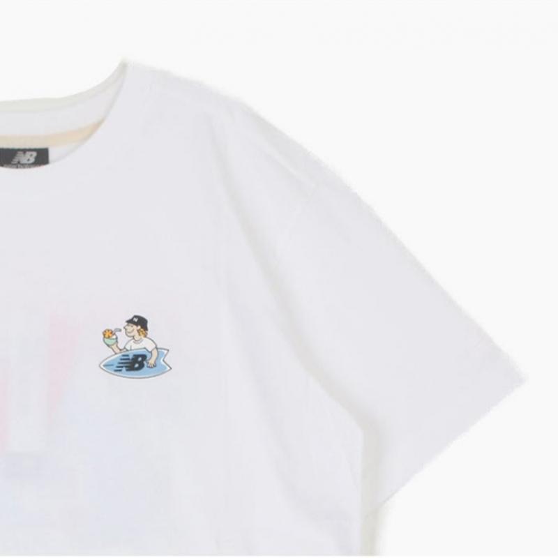 New Balance Tee Rqk Nbnefco243 10 Uni Nb Boy Board Shop Short Sleeve Tee  S