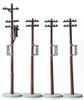 Scenery Collection Scenery Accessories Telephone Pole A2 Diorama Supplies 029-2