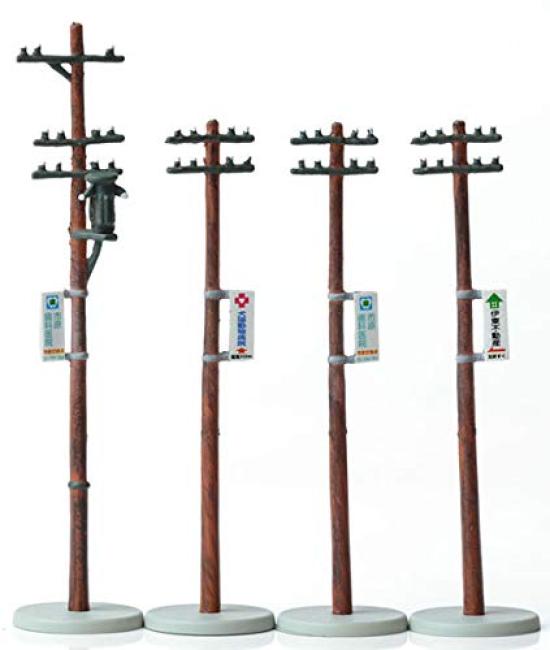 Scenery Collection Scenery Accessories Telephone Pole A2 Diorama Supplies 029-2