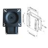 Monitor Mount Flat Panel Bracket for 10 To 30Inch LCD Screens Rotatable Capability Heavy Gauge Metal Space Efficient