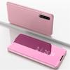 Smart View Spiegel Flip Case Für Samsung Galaxy A17 4G SM-A175F A 17 5G Buch Hülle Ständer Falten Stoßfest Capa Schale Coque Fundas