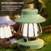 3 Colors Dimming Tent  Lamp Waterproof Emergency Survival Lights Retro Camping Lamp  Camp Supplies