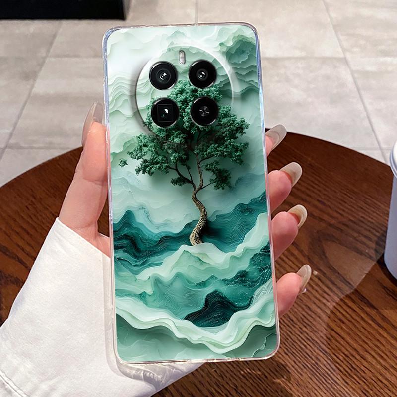 Jelly Casing For Realme GT5 Pro (240W) Funda Capa Clear Silicone Soft TPU Back Cover Cute Cat Rabbit Heart Protective Case Coque