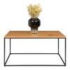 House Nordic Avery Coffee Table Oak and Black