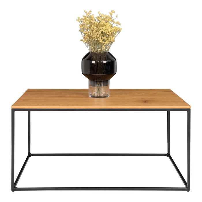 House Nordic Avery Coffee Table Oak and Black