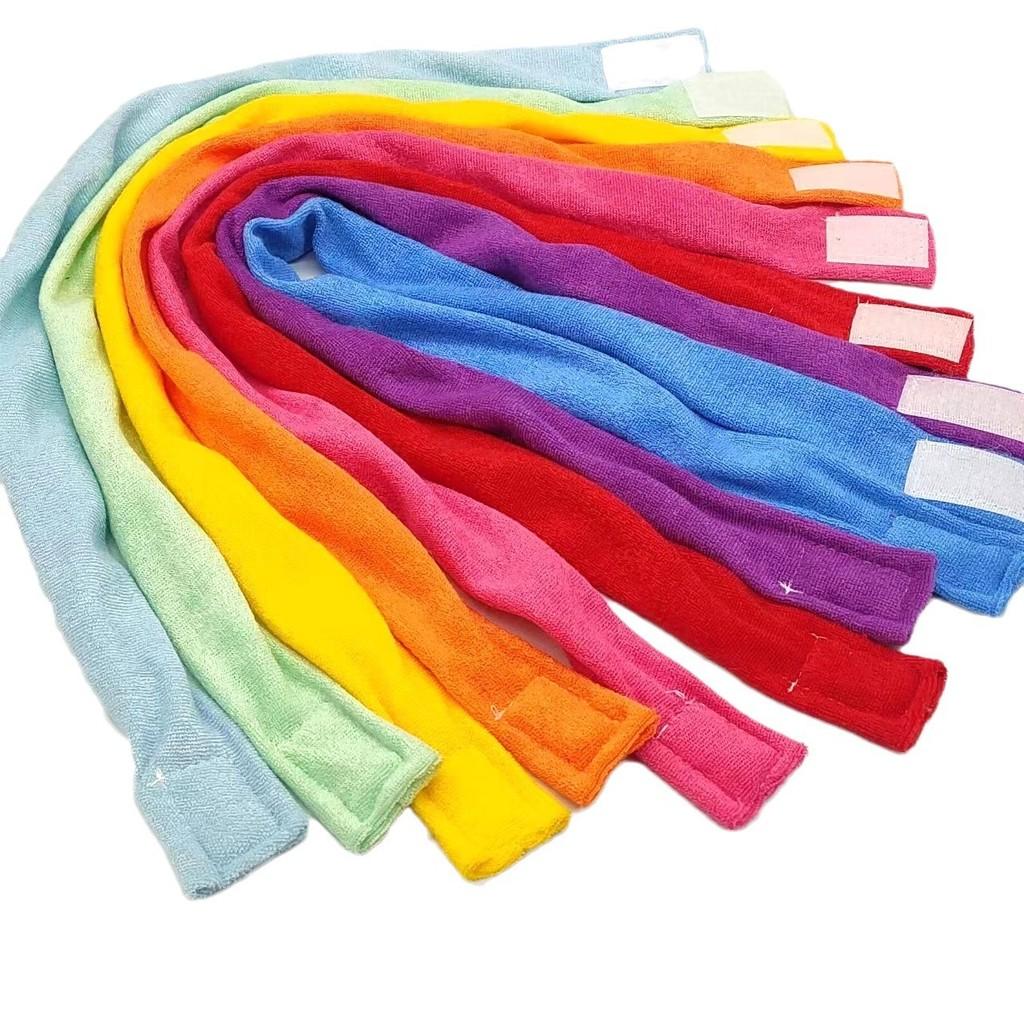 Kids Geometric Style Hairband With Waterabsorbing Polyester Material For Fitness And Play